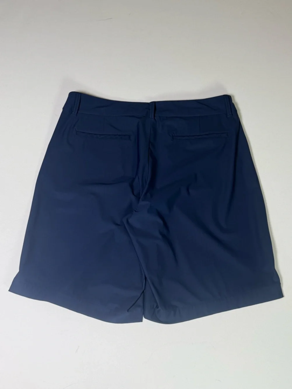 SPANX Navy Tailored Performance Shorts | Size M Stretch‎ Golf Athleisure Comfort